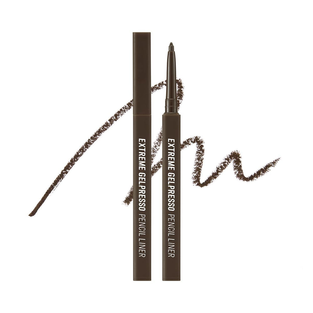 CLIO Extreme Gelpresso Pencil Eyeliner retractable smooth glide for precise lining.