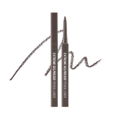 CLIO Extreme Gelpresso Pencil Eyeliner cap close-up for precise, clean line prep.