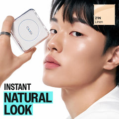 CLIO Kill Cover Founwear Cushion Ginger application swirls evenly for quick, precise on the go touch ups.