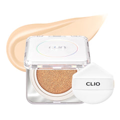 CLIO Kill Cover Founwear Cushion Ginger cap demonstrates shade match for a natural, even finish.