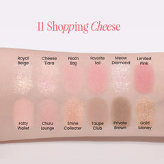 CLIO PRO EYE PALETTE AIR soft blendable long lasting formula glides on smoothly.