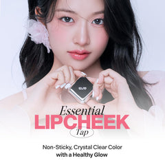 CLIO PROFESSIONAL Lip & Cheek Tap soft-melt texture close-up for smooth color.