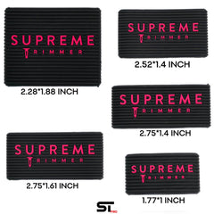 Clipper Grip Supreme non-slip grip boosts clipper stability for steady barbering sessions.
