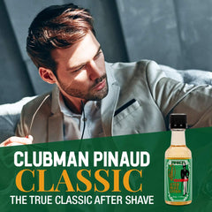 Clubman Pinaud After Shave Lotion cooling tingling effect on skin