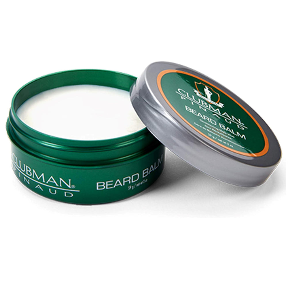 Clubman Pinaud Beard Balm tube 2oz for easy daily beard grooming
