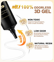 CMTQVFL non-toxic upgrade formula offers skin-friendly, odor-free application