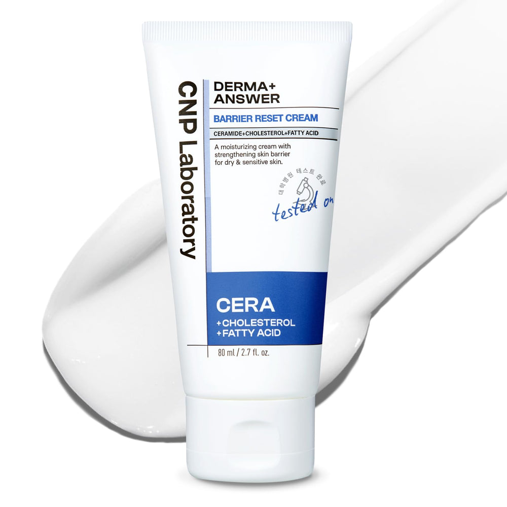 CNP Barrier Reset Cream tube front for deep hydration