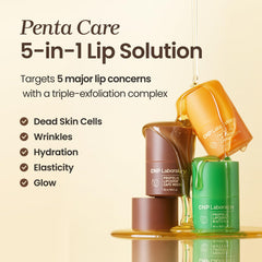 CNP Café Lip Butter texture close-up on lips.