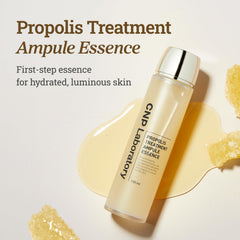 CNP Honey Glow Booster Toner being applied as a layering step in routine