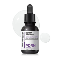 CNP PDRN Active Boost Serum bottle closeup highlighting a premium anti aging formula for smoother skin