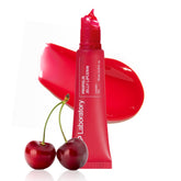 CNP Propolis Jelly Lipcerin 04 Cherry Pie tube glistens with glossy, hydrating lip balm.