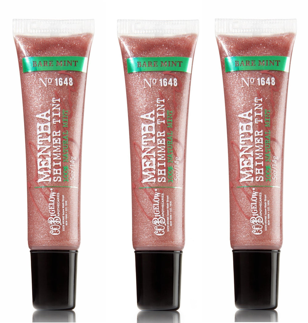 C.O. Bigelow Mentha Shimmer Tint Bare Mint 1648 lip tint with mint shimmer and hydration