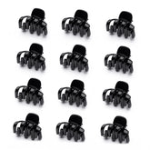 Cobahom small hair clip black closeup shows a durable spring for secure hold.