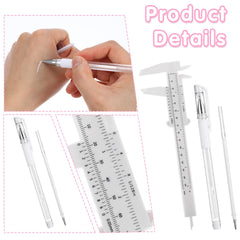 Cobee brow pen with white ink writes smoothly for even lines