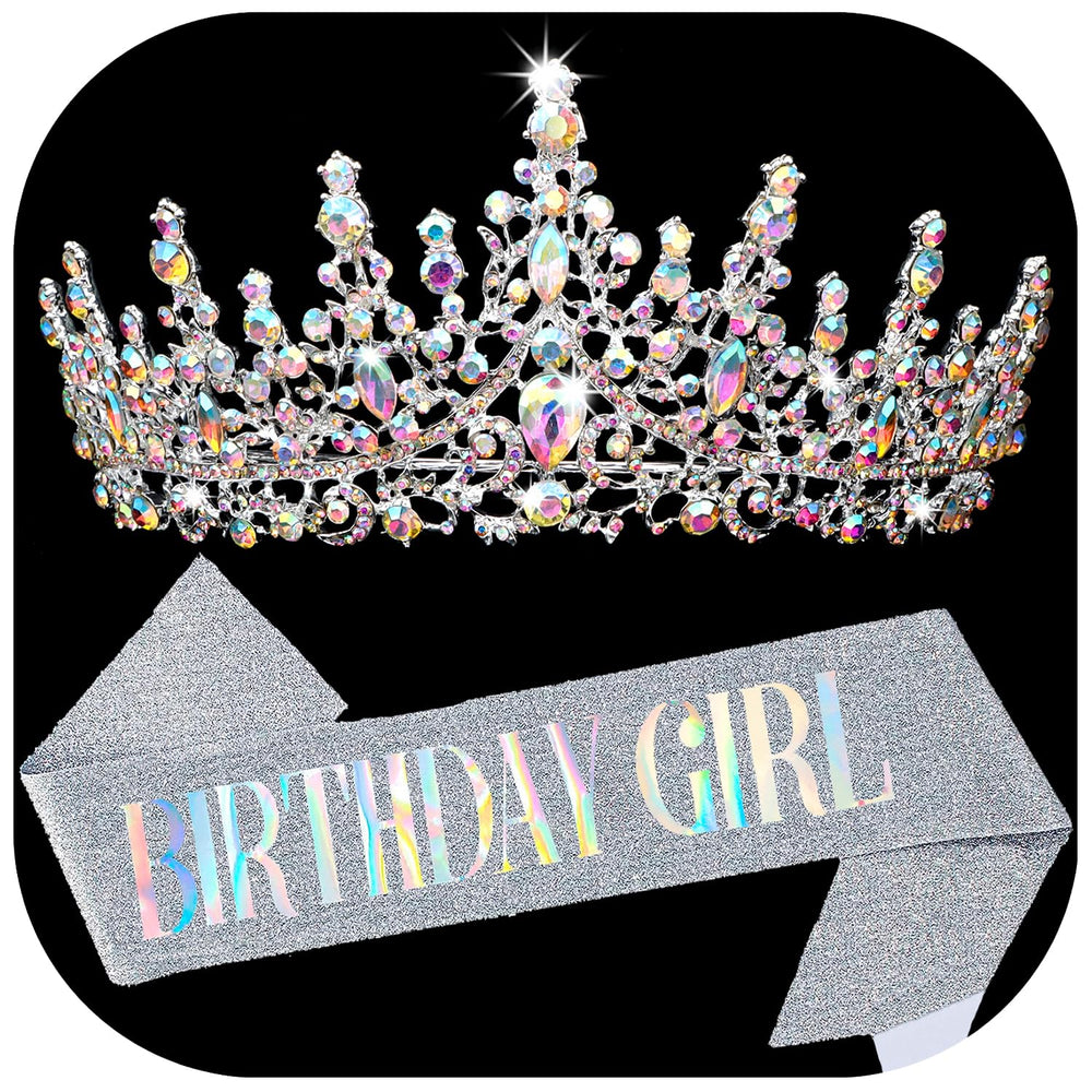 COCIDE birthday girl sash adjustable fit with pin for easy tailoring
