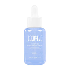 Coco & Eve Boost Therapy serum bottle front promising thicker, fuller hair