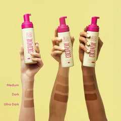 Coco & Eve self tan mitt included for precise coverage