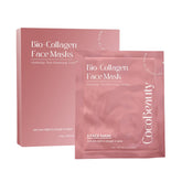 COCOBEAUTY Collagen Mask pack-shot highlights deep hydration for radiant, smooth skin.