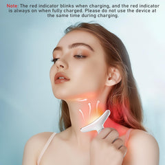 Cocobeen Face Neck Tool charging indicator lights up for ready-to-use sessions.