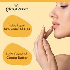COCOCARE Cocoa Butter Lip Balm travel size fits into pockets easily.