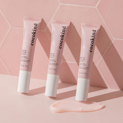 Cocokind Eye Love Kit peptide cream closeup highlights firming potential.