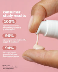 Cocokind Peptide Eye Gel packaging shown with fragrance-free claim.