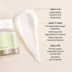 Cocokind Texture Smoothing Cream jar highlights texture-nourishing formula for daily use.