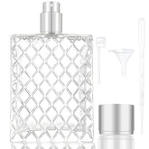 Coespewix 100ml vintage glass bottle with elegant refillable design for travel
