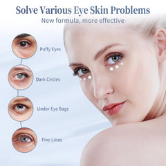 Coinore Retinol Under Eye Cream packaging display for easy daily use.