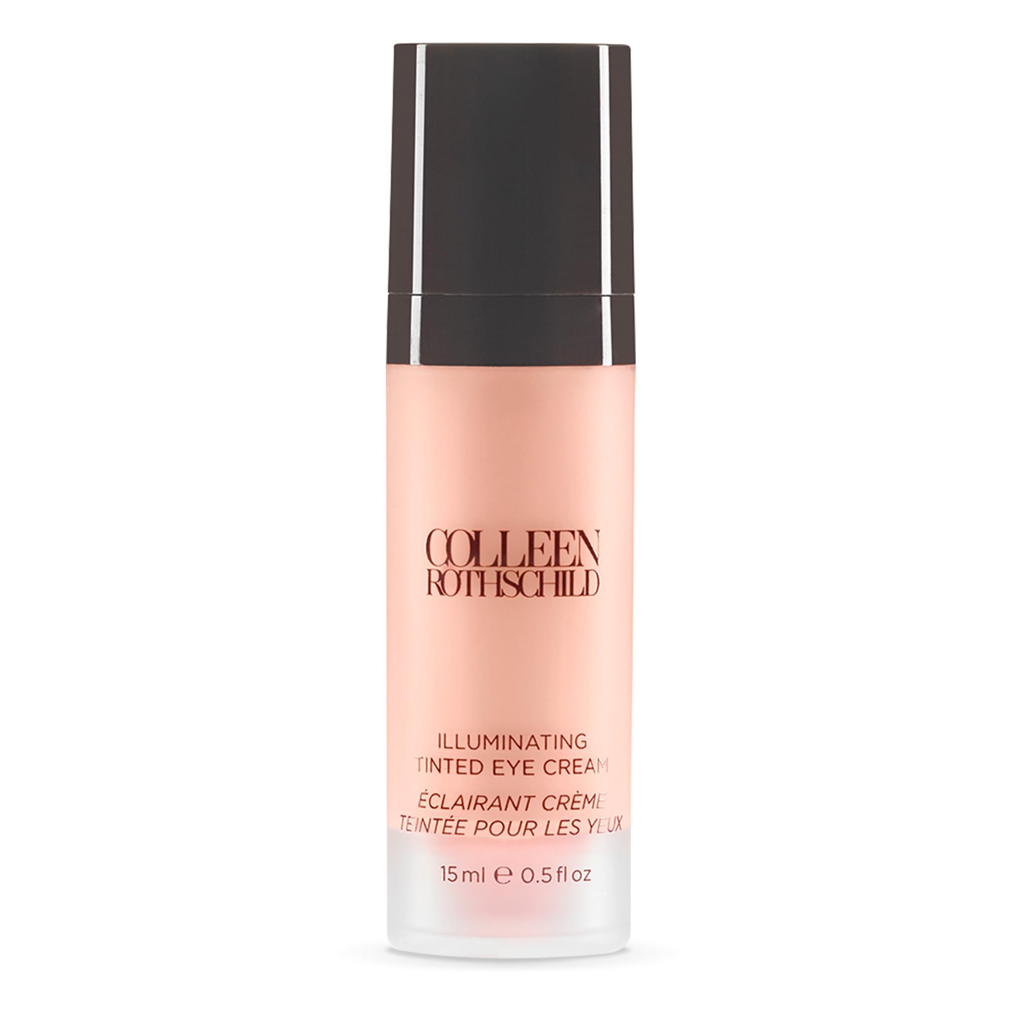 Colleen Rothschild Illuminating Eye Cream tube close-up for hydration and brightness.