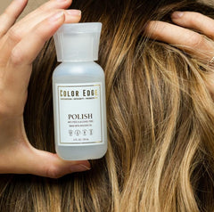 Color Edge Polish on skin provides hydration and a silky feel after shower.