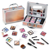 Color Nymph beginner makeup kit train case keeps teen cosmetics organized on the go.