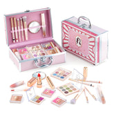 Color Nymph mysterious girls kit train case opens for organized storage on the go