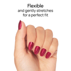 Color Street Cherry on Top includes 16 double-ended strips for versatility