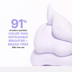 COLOR WOW Color Control Purple Foam dispensing action for easy, mess-free use.