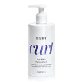 COLOR WOW Curl Wow FLO-ETRY serum bottle pour demonstrates lightweight hydration for curls.