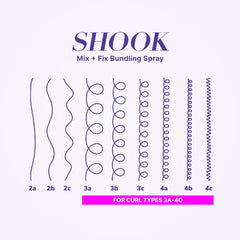 COLOR WOW Curl Wow Shook two-part formula visual illustrates hydrators pairing with polymers