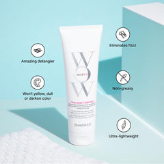 COLOR WOW Dream Clean Duo packaging on display emphasizes clean, sulfate-free formula.