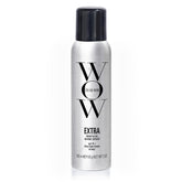 COLOR WOW Extra Mystical Shine Spray bottle shows lightweight gloss for all hair types.