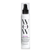 COLOR WOW Raise the Root bottle pouring, delivers instant root lift for fine hair.