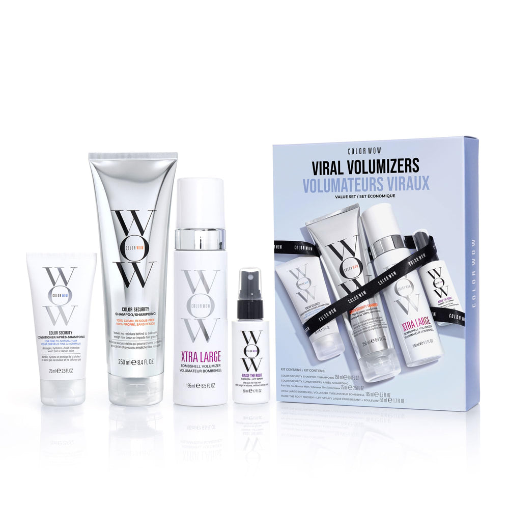 COLOR WOW Viral Volumizers Shampoo for color-safe cleansing and residue-free scalp care.