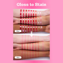 COLORGRAM Fruity Glass Tint 08 buildable color for subtle to bold looks.