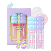 COLORGRAM Fruity Glass Tint Mini Set 01 bottle close-up showing moisturizing shine for lips