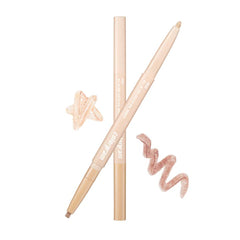 COLORGRAM Under Eye Highlighter Stick 03 real tone side view shows precision double-sided design for natural glow.