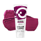 COLORLOMO Merlot color depositing conditioner bottle enhances burgundy tones at home.