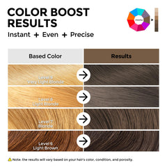 COLORLOMO Mocha hair-shine highlights deep, cool-toned color and smooth texture.