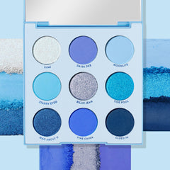 ColourPop Blue Moon duochrome shade adds subtle color shift on lids.