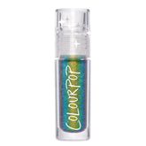 ColourPop Chrome Liquid Shadow Morpho shift application shows blue-to-violet chromatic shift for multidimensional looks