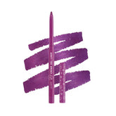ColourPop Crème Gel Waterproof Eyeliner Plum Smash application shows crisp long-wearing definition