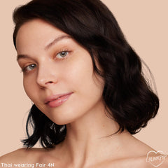ColourPop Pretty Fresh Fair 4N swatches reveal true-to-tone shade for fair skin.